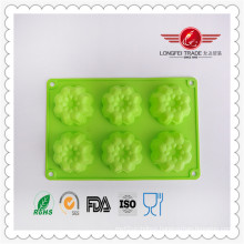 Flower Shape Silicone Chocolate Baking Mould